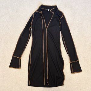 Ribbed Bodycon Long Sleeve Dress